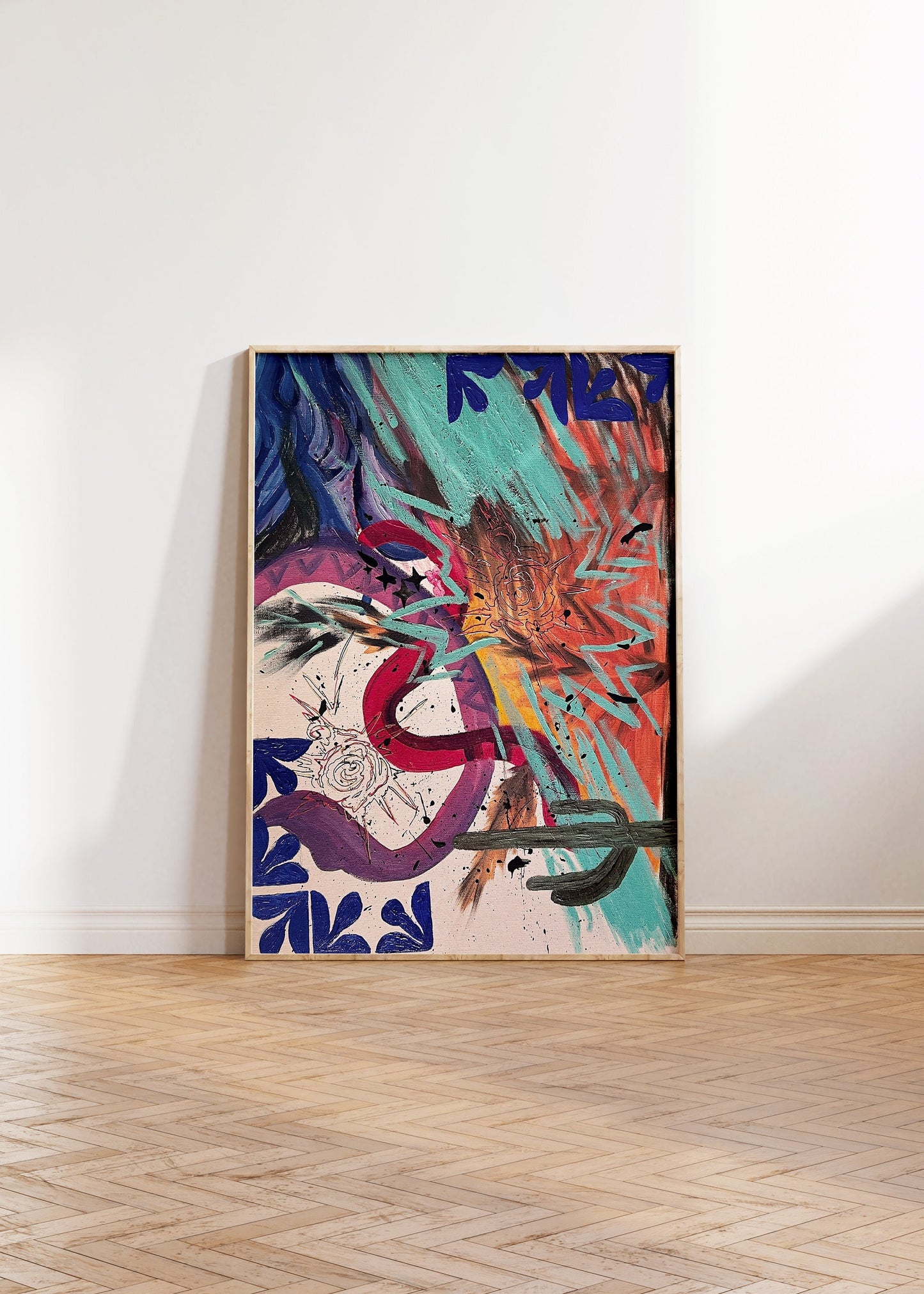 Wild Wild West Digital Print, One Piece Poster, Cowboy Boot Vase, Aesthetic Grunge Room Decor, Funky Furniture, Apartment, Moss Wall Art, Mac Miller