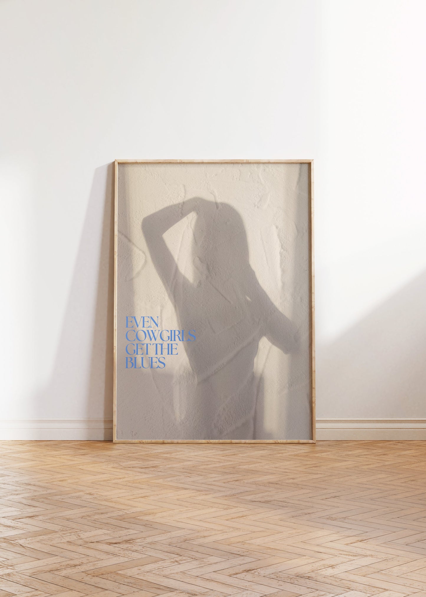 Cowgirls Get the Blues Digital Print, College Dorm, Coquette Room Decor, Apartment Aesthetic, Angel Number Poster, Poster, Western Cowboy Grunge