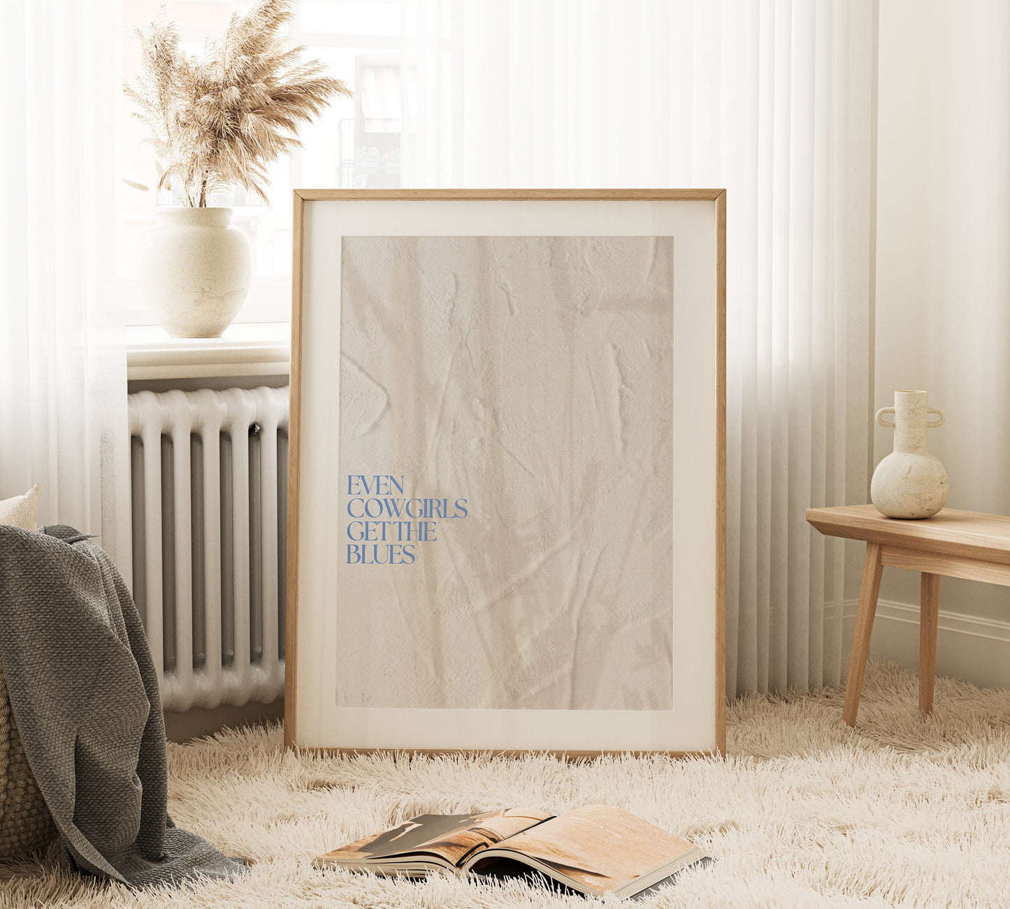 Cowgirls Get the Blues Digital Print, College Dorm, Coquette Room Decor, Apartment Aesthetic, Angel Number Poster, Poster, Western Cowboy Grunge