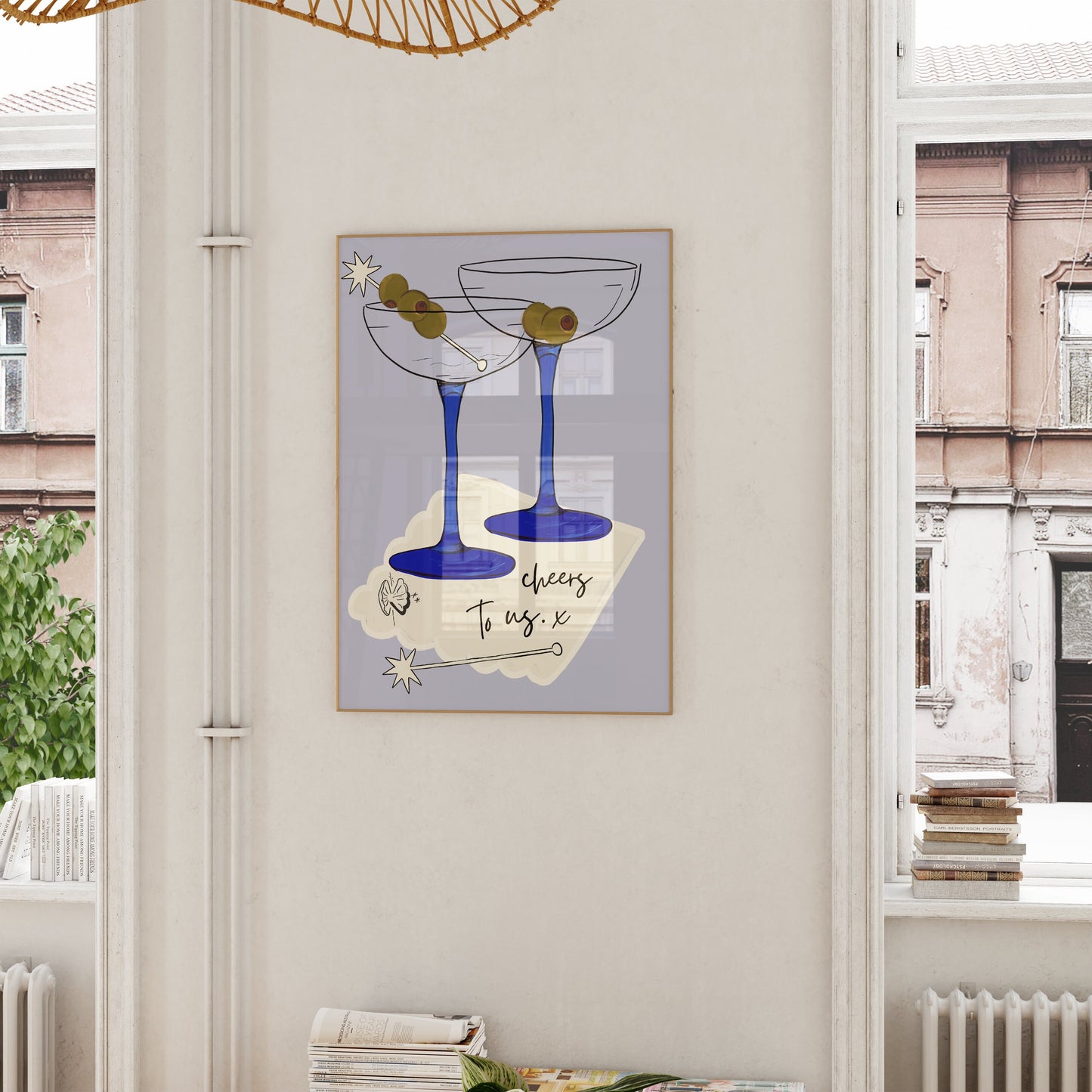 Cheers To Us Martini Digital Print, Coquette Decor, Kitchen Decor, Bar Cart Art, Bar Cart Aesthetic, Bar Cart Print, Cocktail Napkin Wall Art